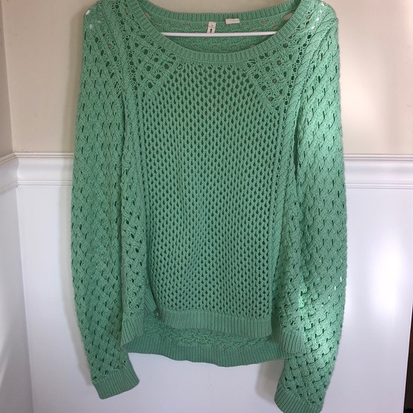 Anthropologie Moth Mint Sweater - Picture 2 of 4